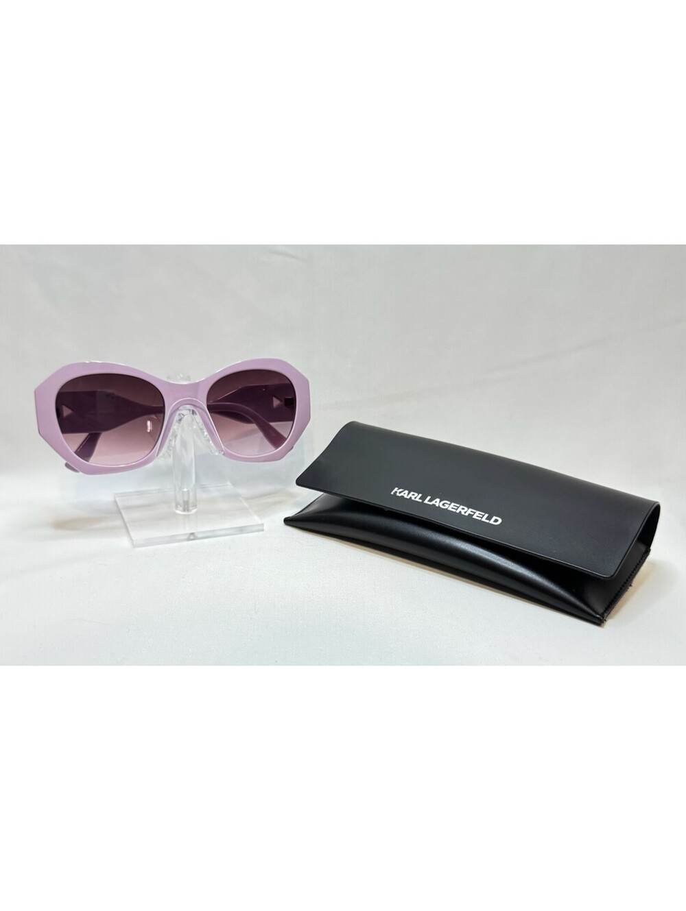 Karl Lagerfeld Sunglasses Purple Size Os - Picture 2 of 6